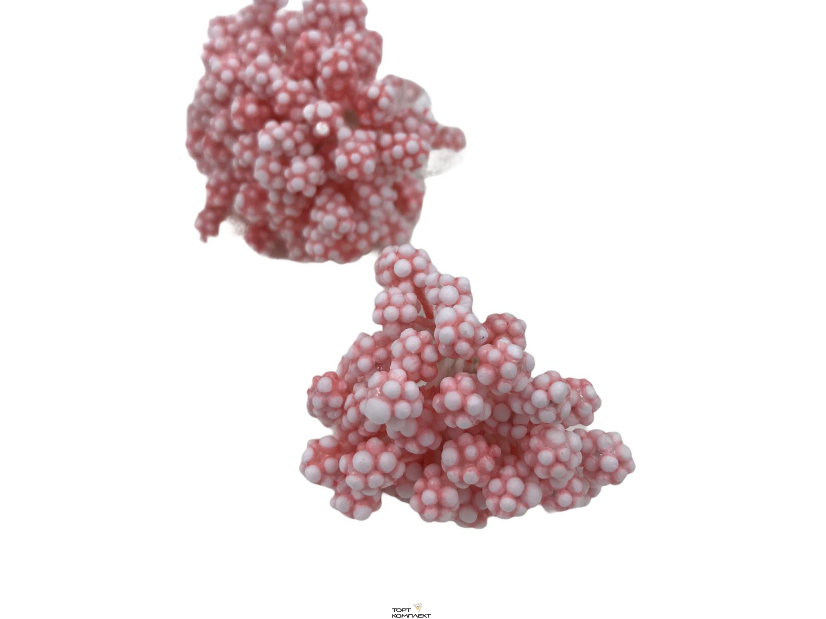 ТЫЧИНКИ, d6мм, 65-70шт cветло-розовые	