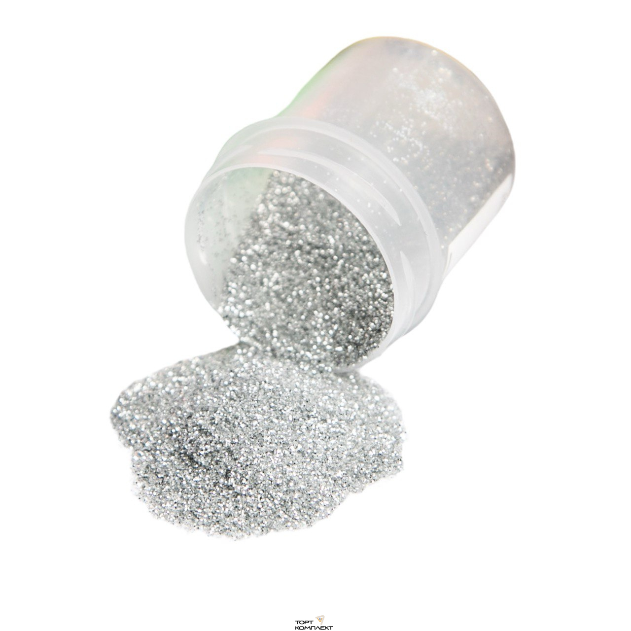 Глиттер пищевой Серебро 10 г 