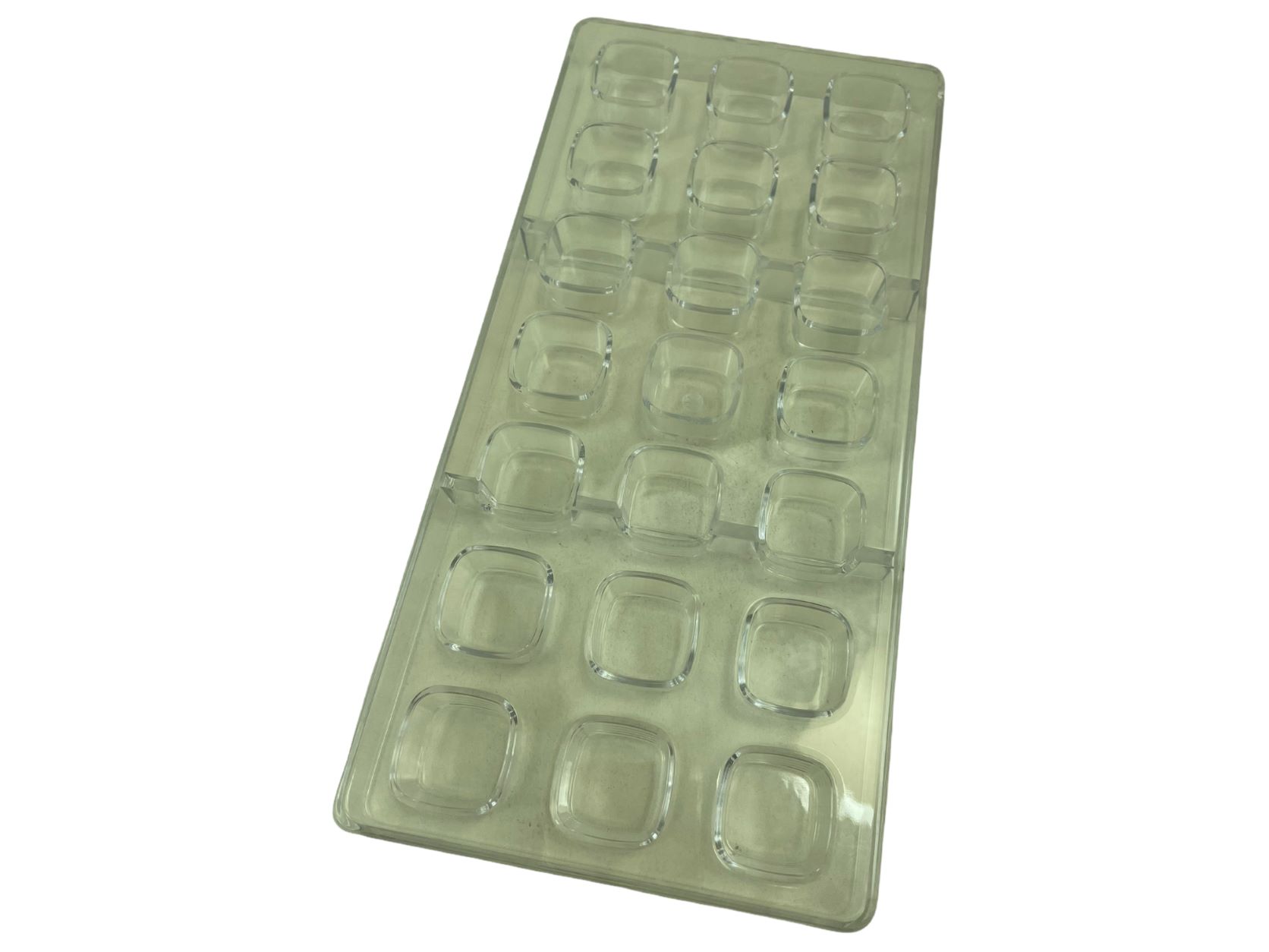 Форма поликарбонат 21 ячейка "Куб" 27,5x13,5x3 см 