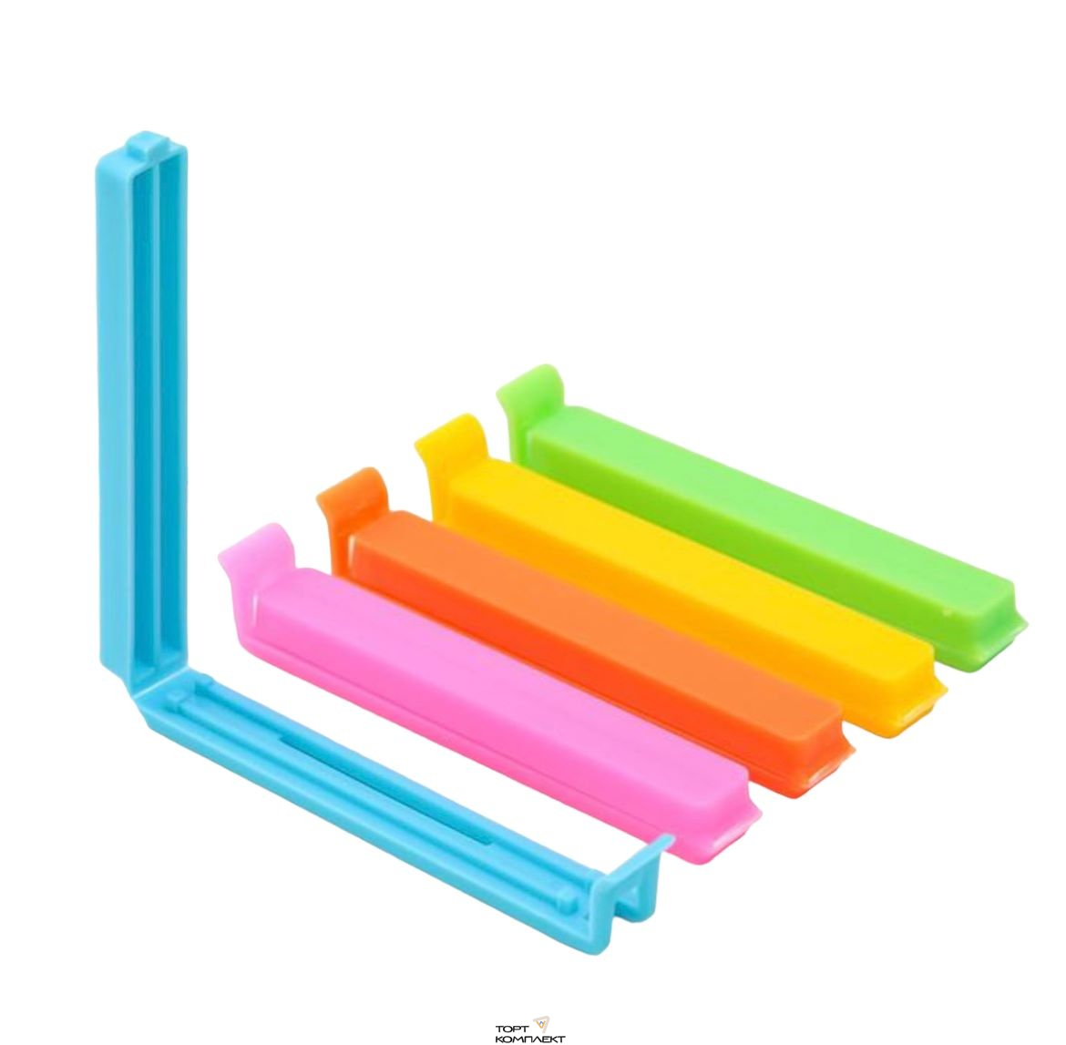 Зажим для мешков кондитерских 5шт 10см