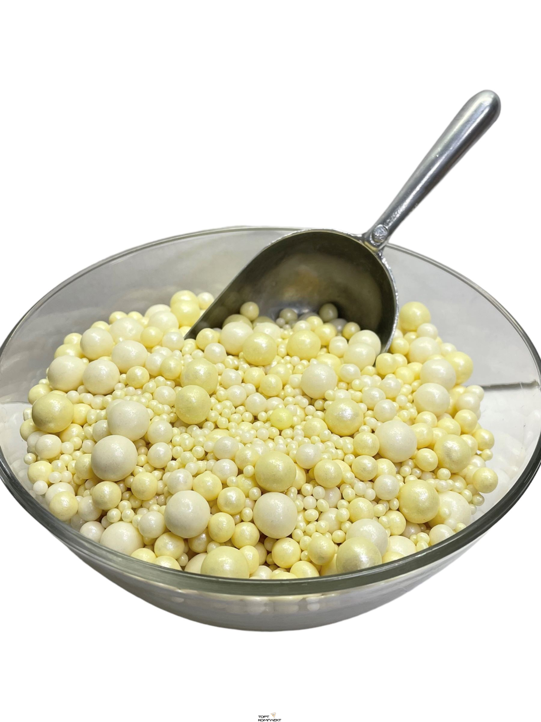 Посыпка рисовая Жемчуг микс №140 50гр