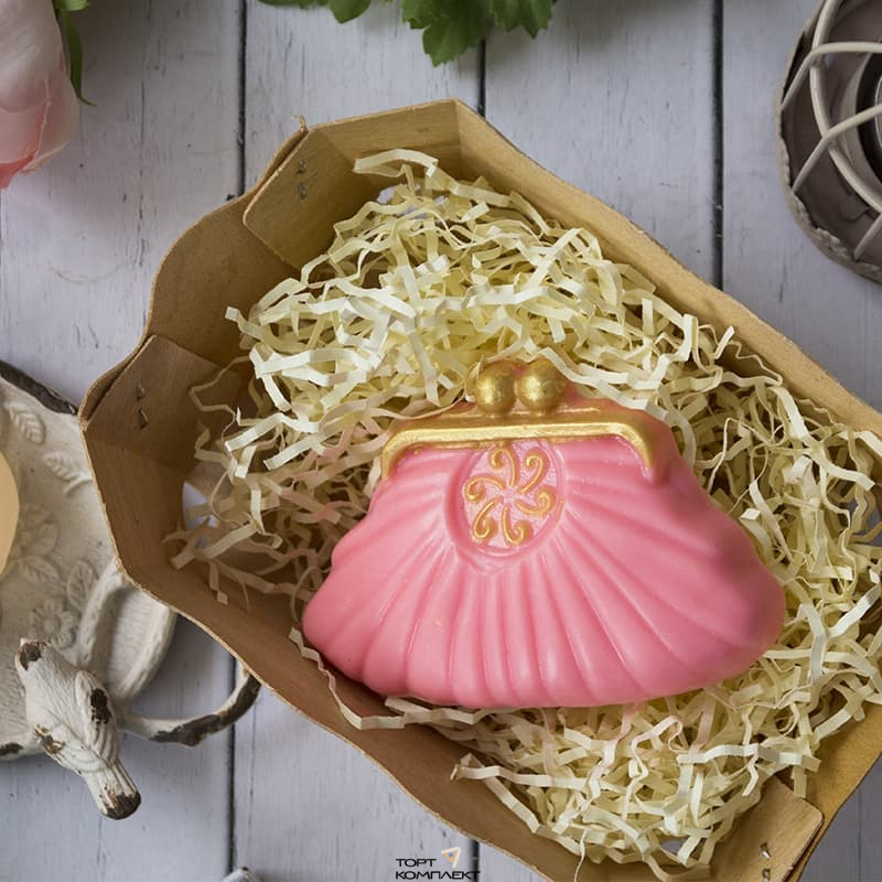 Форма пластиковая для шоколада "Сумка Ридикюль"