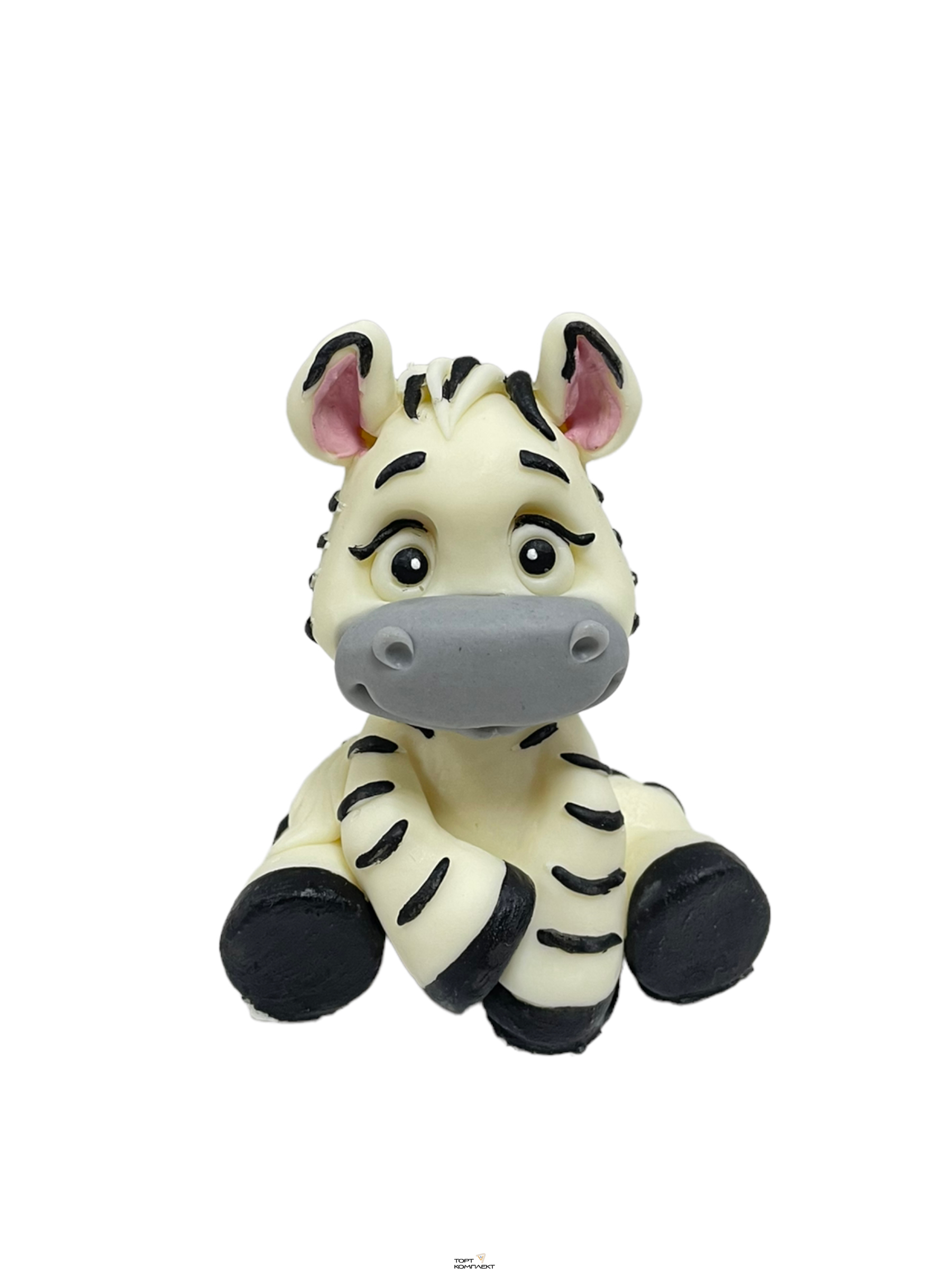 Фигурка "Зебра" шоколадная глазурь 100гр