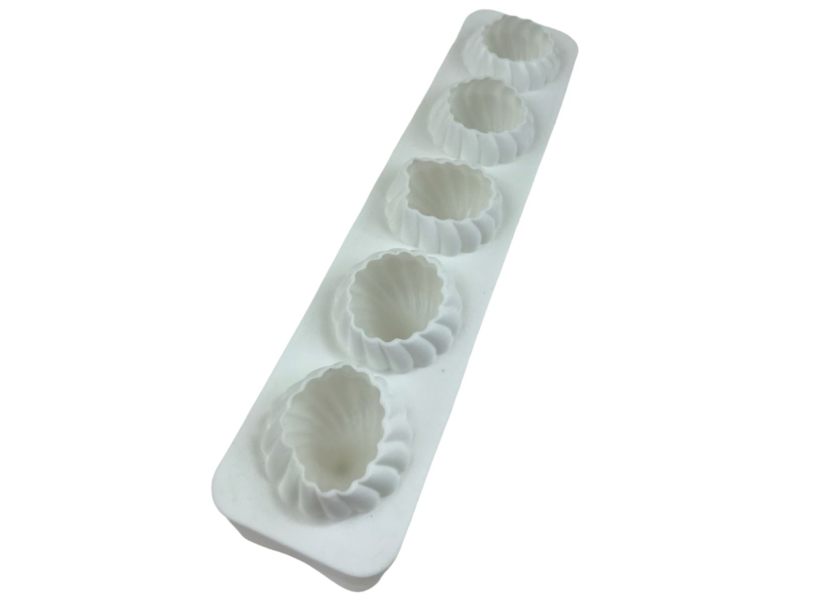 Форма для выпечки и муссовых десертов 5 ячеек 40х9,5х8 см (d=6,5) "Взбитые сливки"