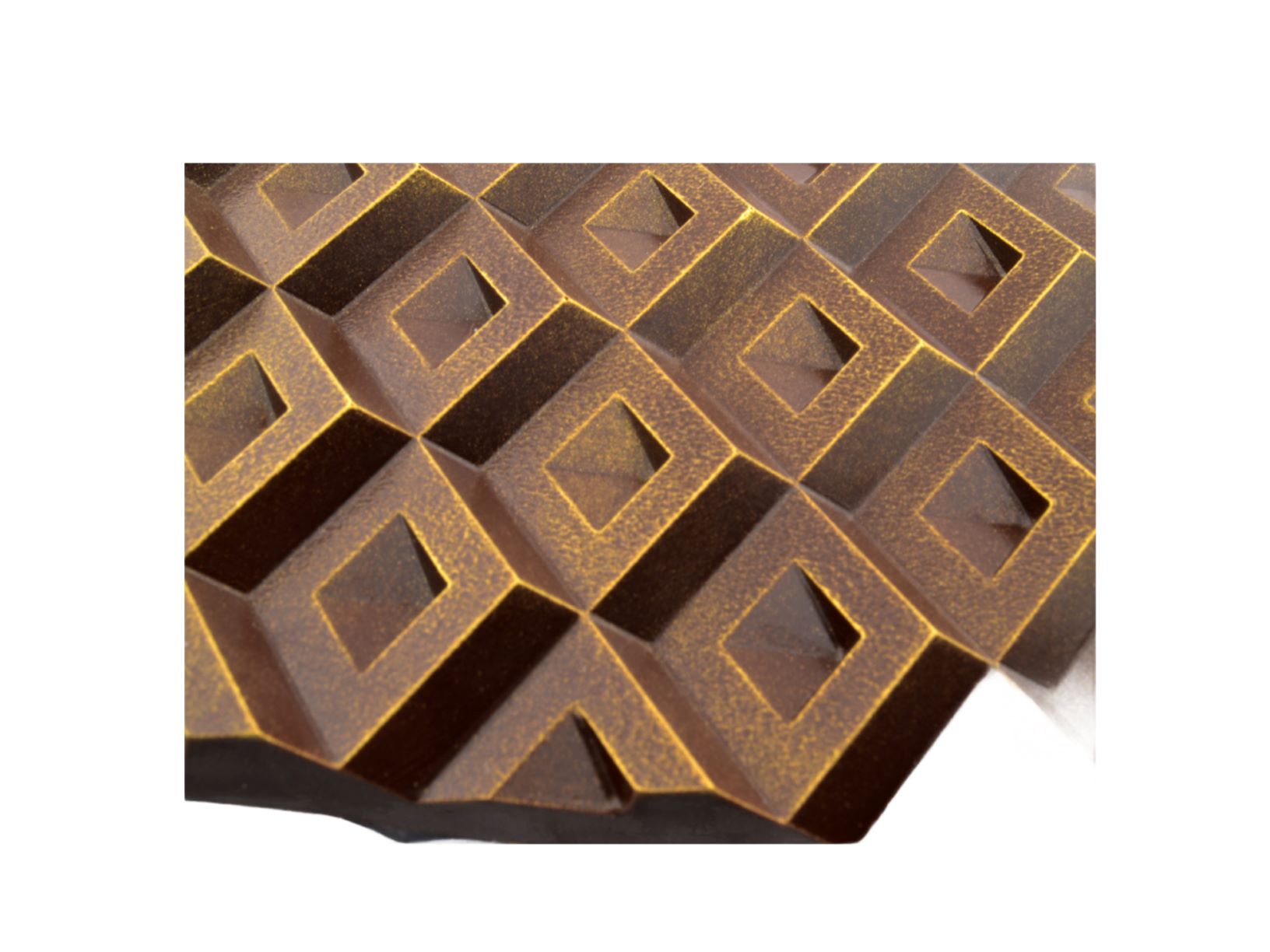 Форма пластиковая для шоколада "Плитка кубики ультра" 