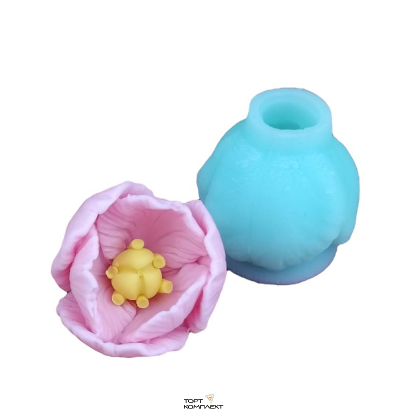 Силиконовая форма "Тюльпан" 4,3см 