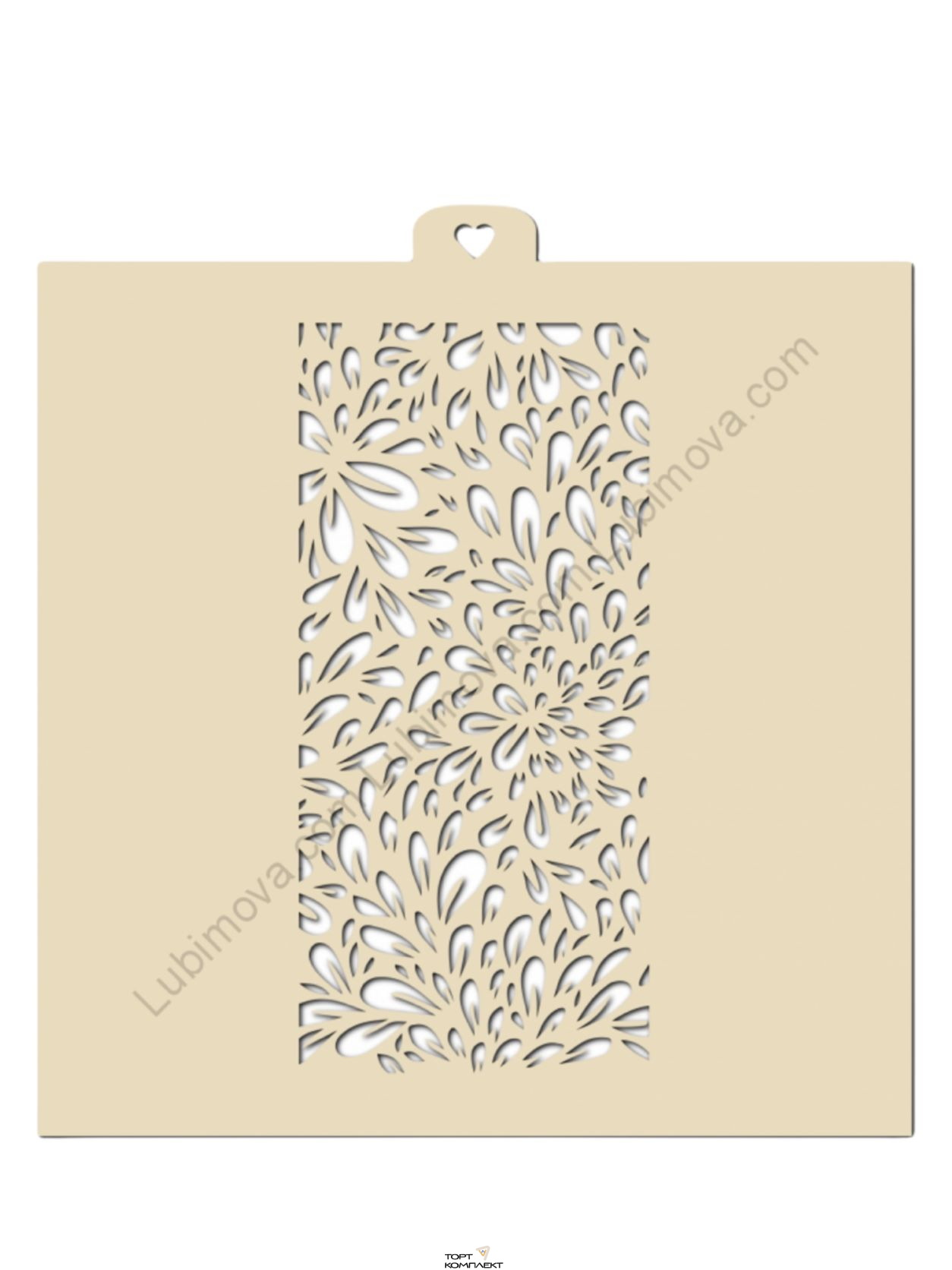 Трафарет " Лепестки 2 " 