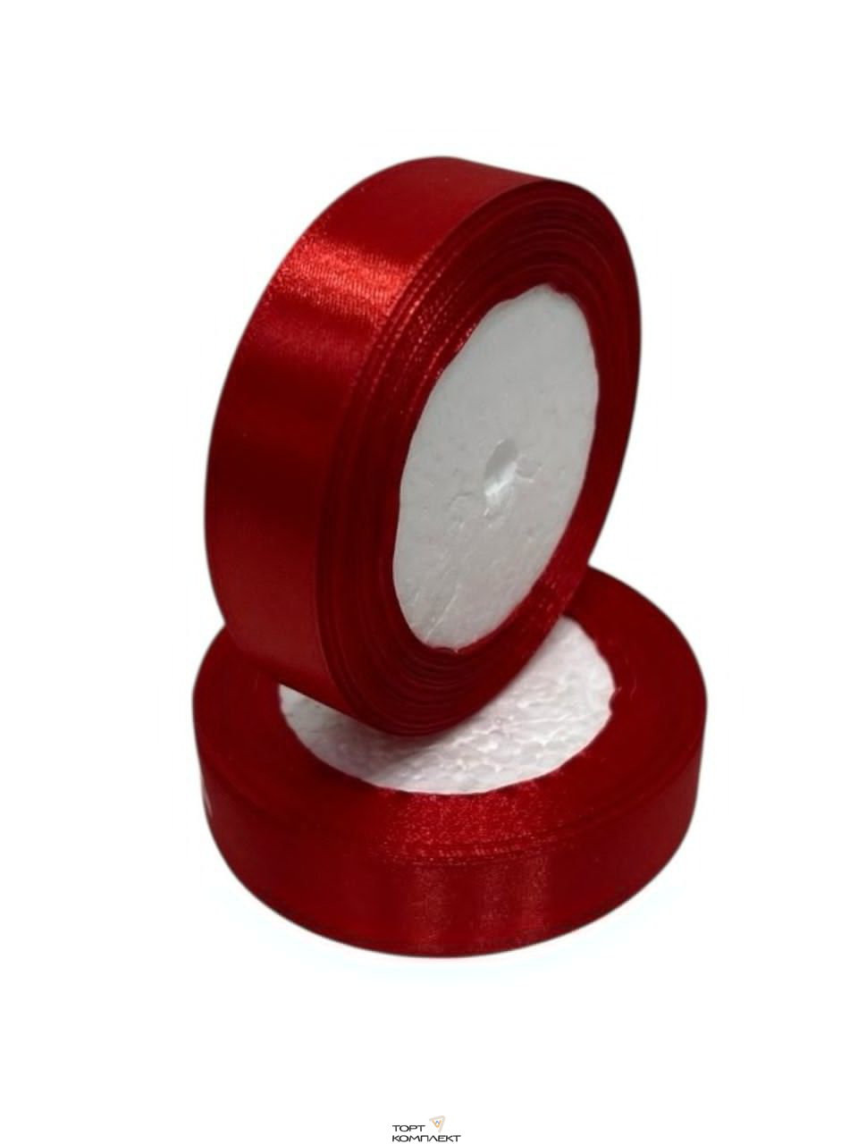 атласная 20 мм 25 м Красная