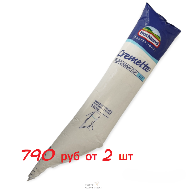 Сыр творожный Cremette 65% 1кг