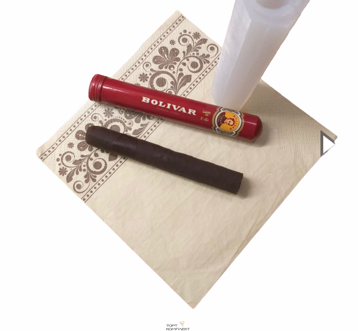 Силиконовая форма "Сигара" h12,5см