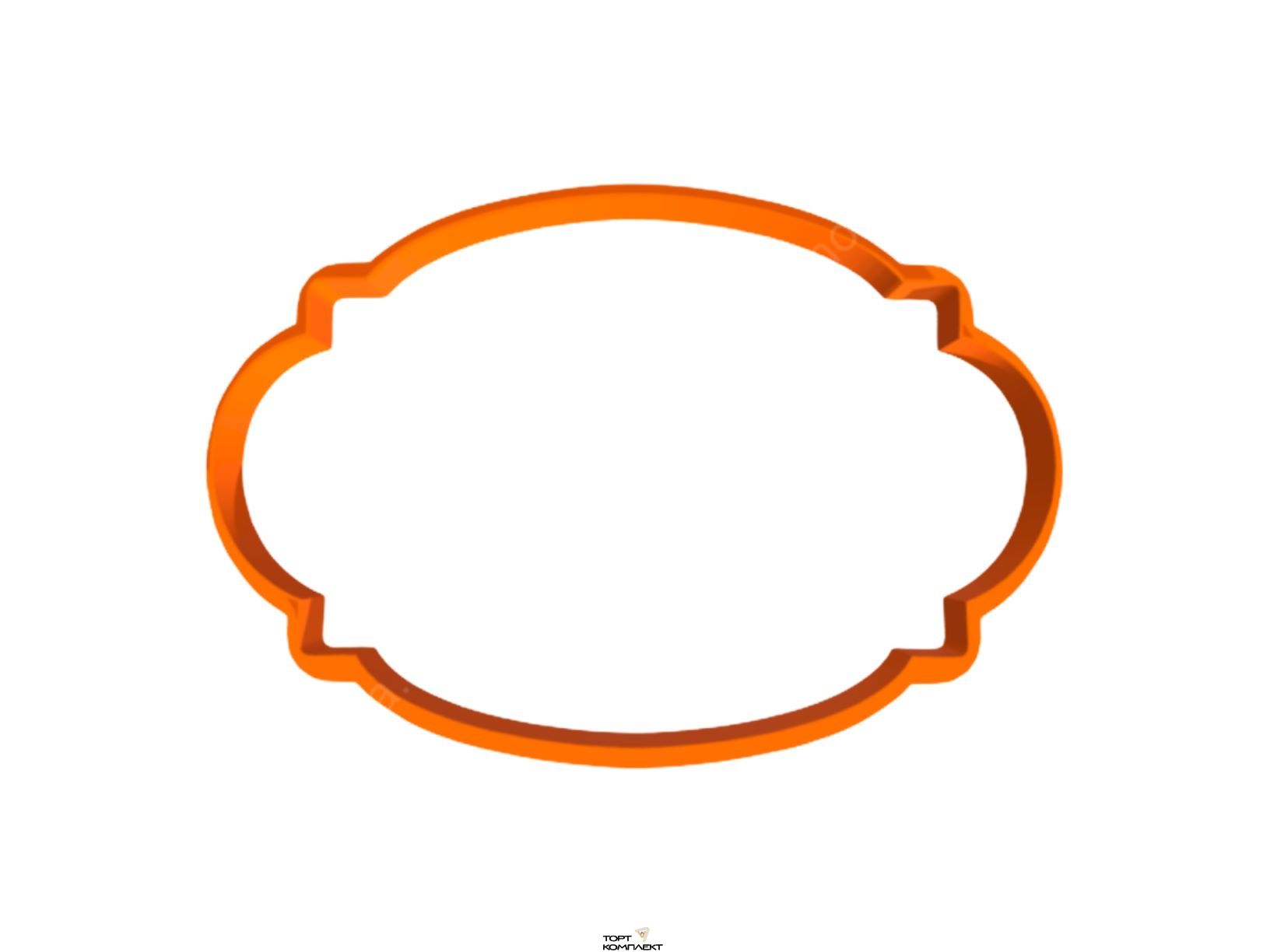 Форма  для пряников  "Рамка 747" 9см