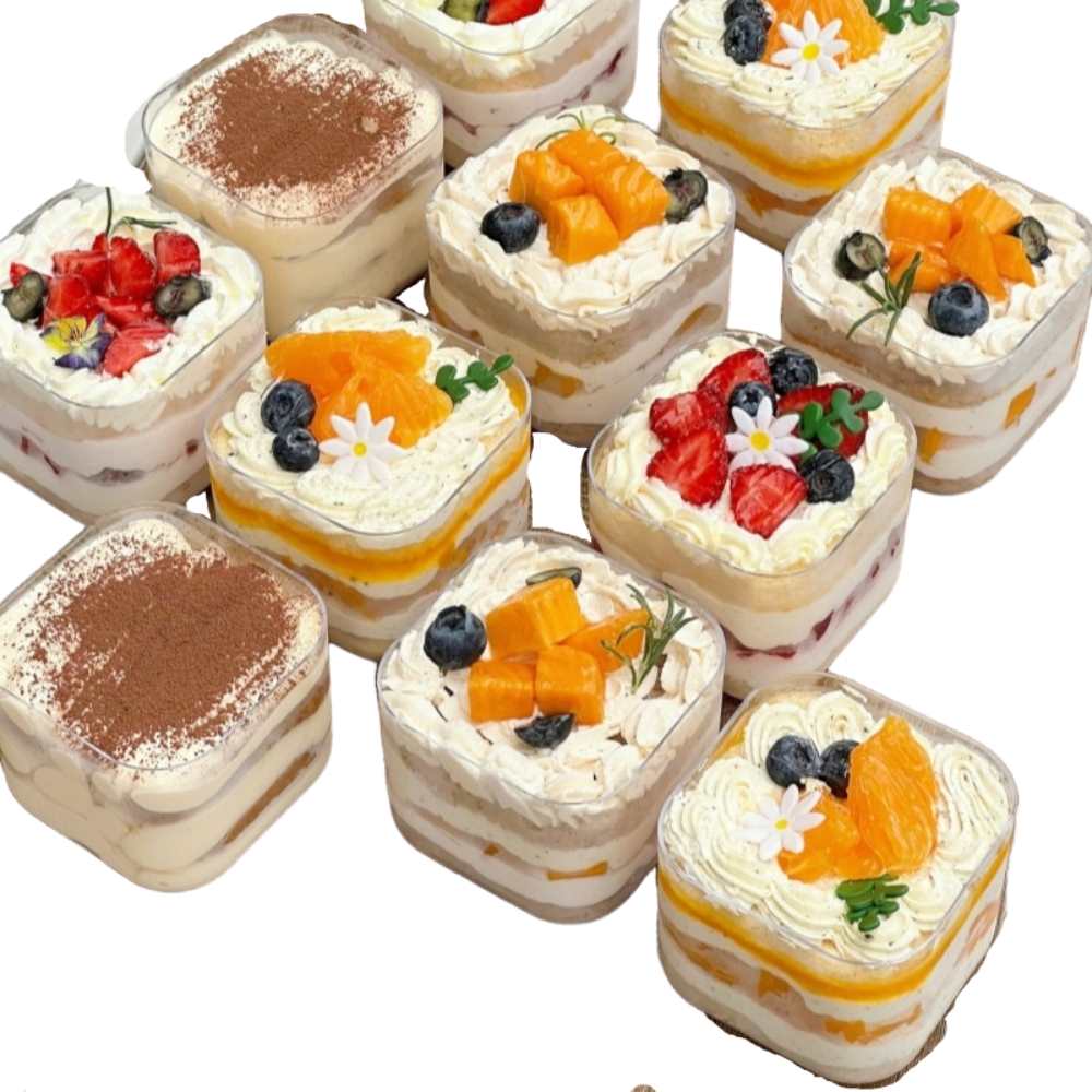 Креманка для десертов "Кубик" 280мл