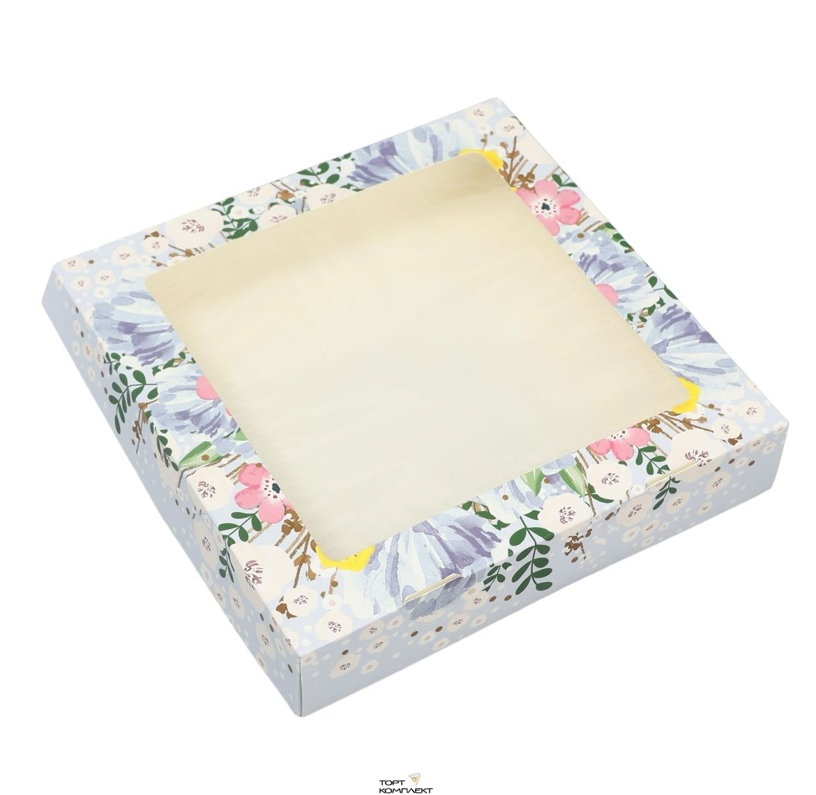 Коробка 20/20/4см "Расцветай"