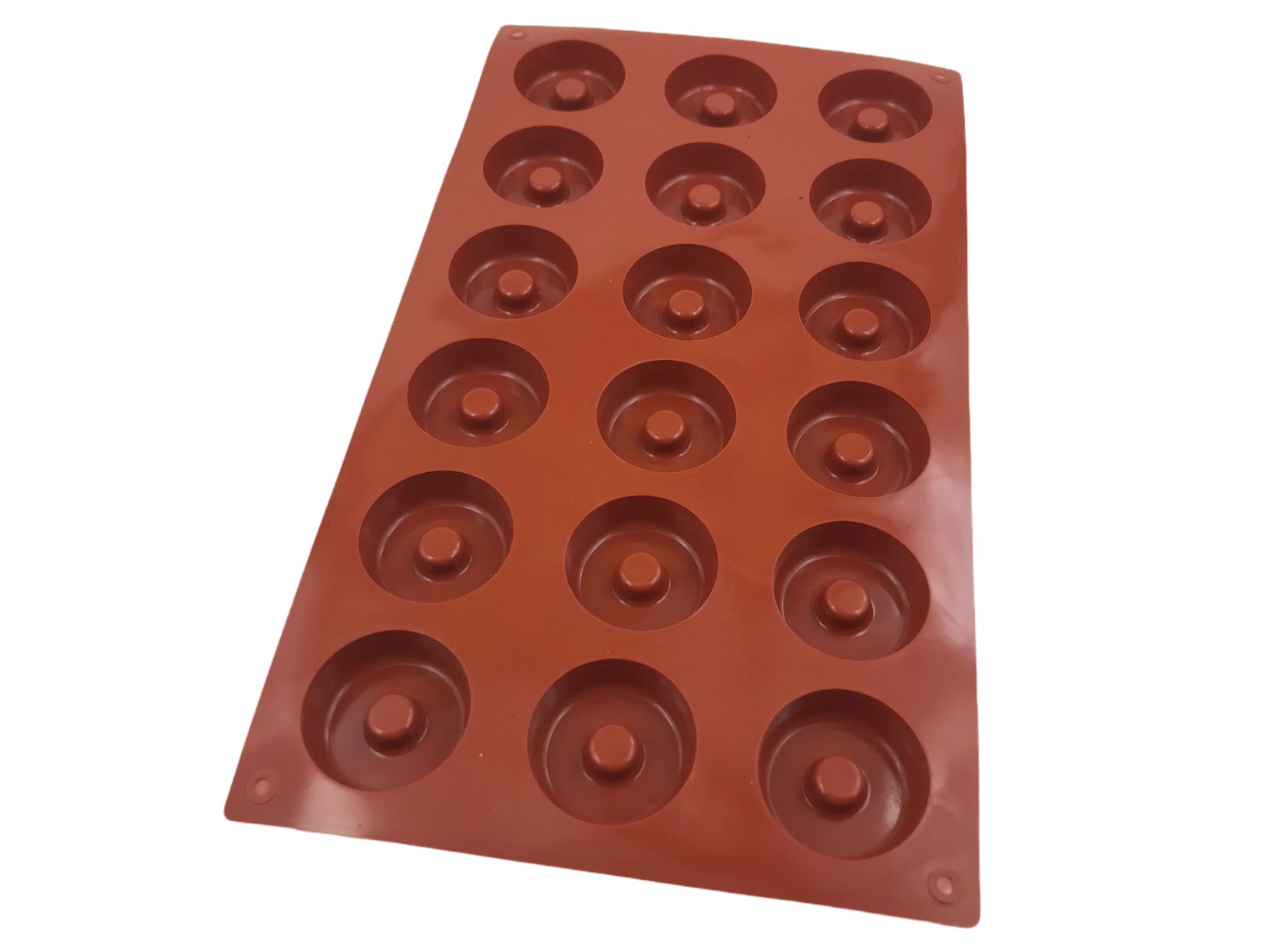 Форма для льда и шоколада 18ячеек 38х12мм "Пончики"