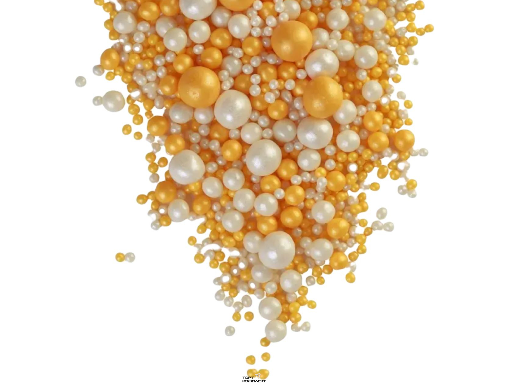 Посыпка рисовая Жемчуг микс №234 50гр