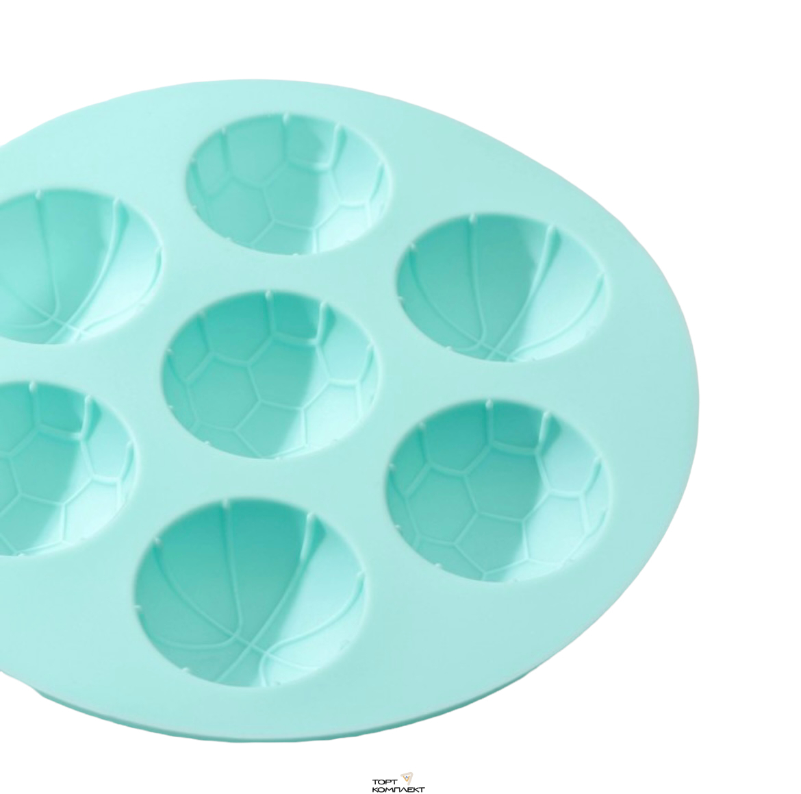 Форма для льда и шоколада 7 яч. "Мячики"