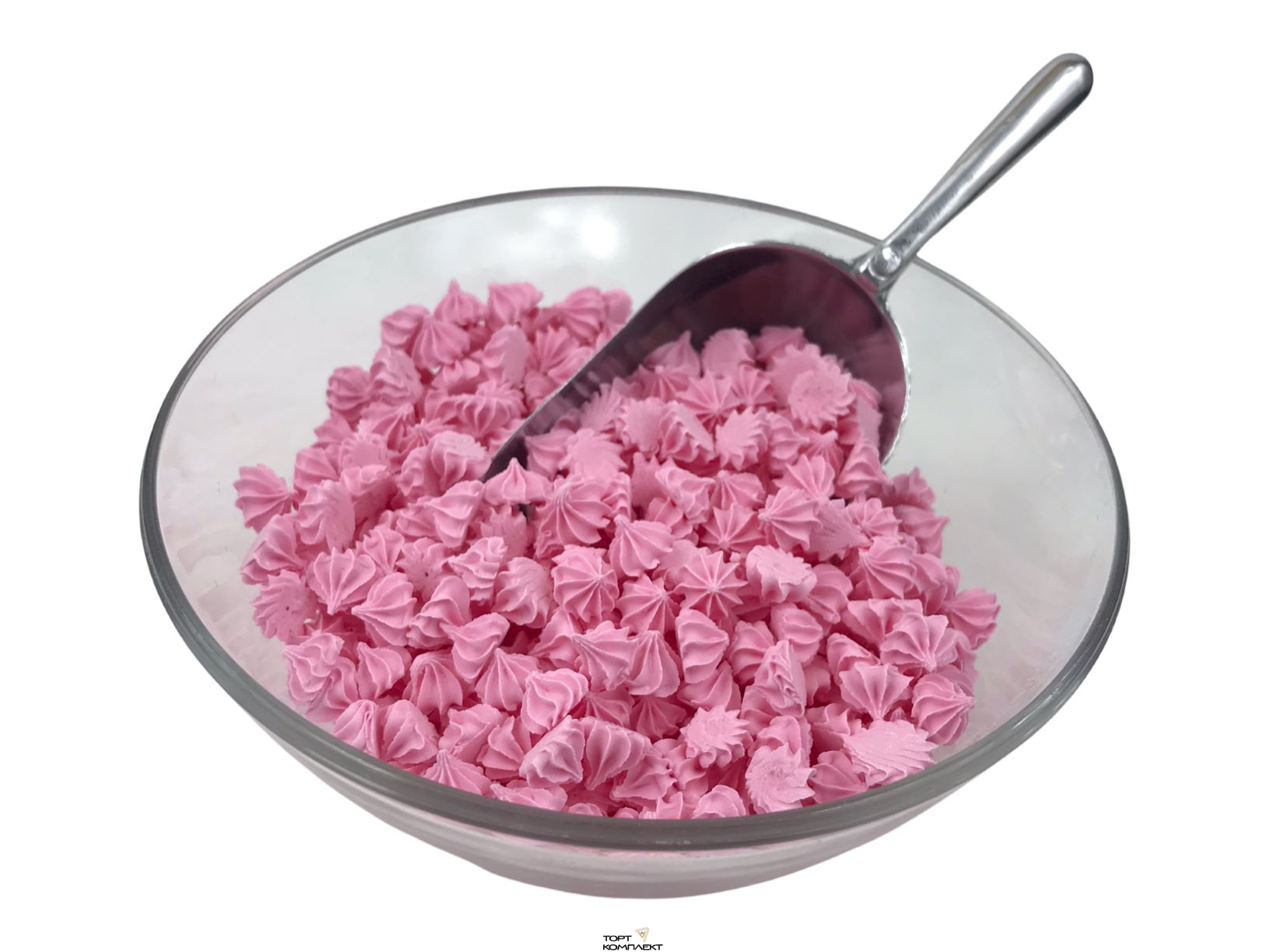 Сахарные Мини-безе (розовые), 250г		