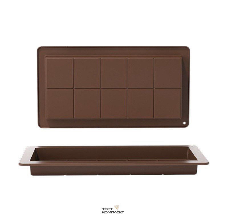 Силиконовая форма для шоколада "Плитка Дубайская" 22*10*2см