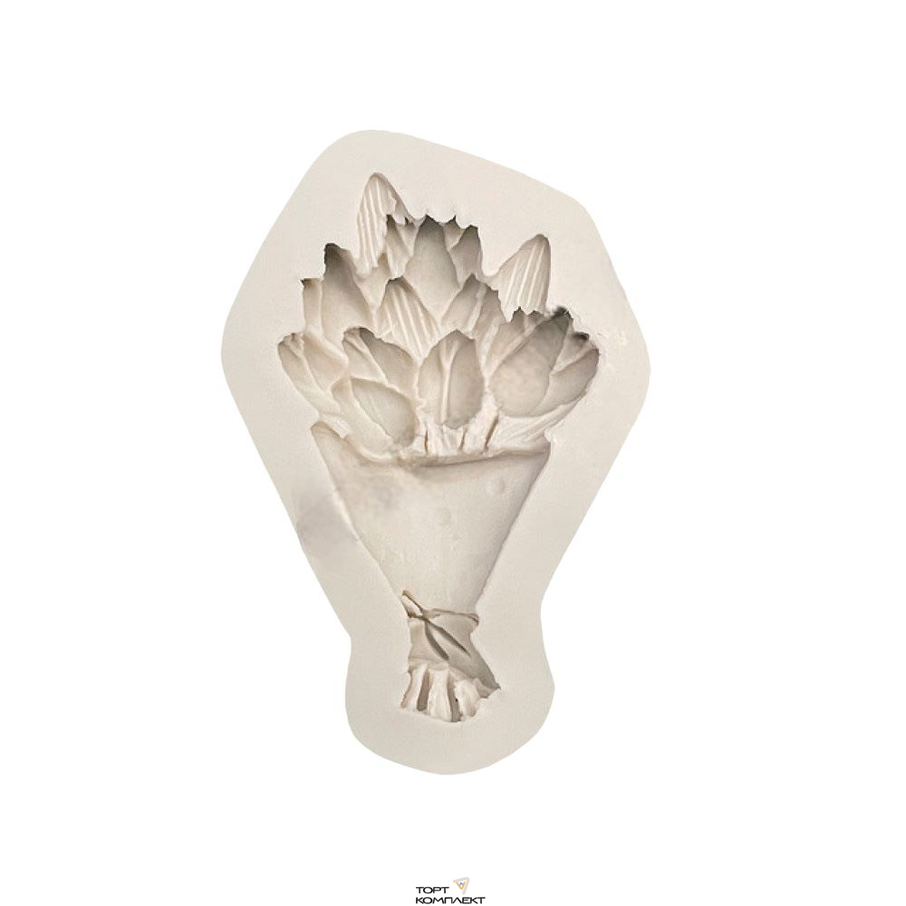 Молд  8х5 см "Букет цветов" 