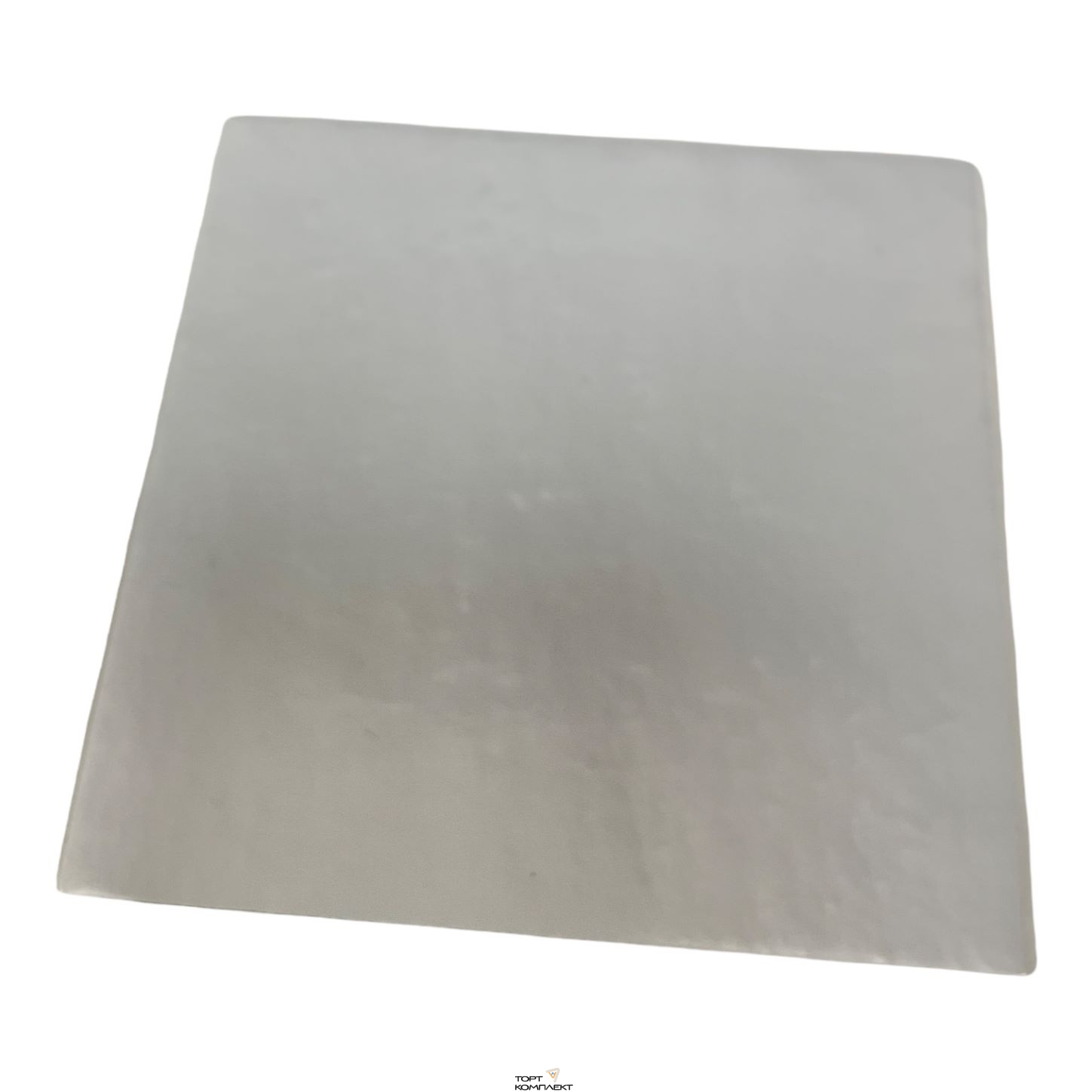 Подложка под пирожное 8/8см 1,5мм белая