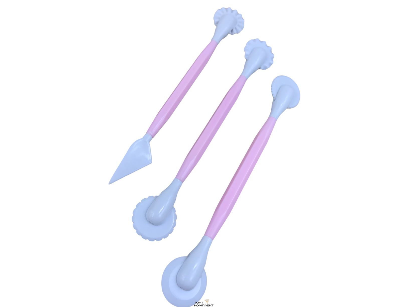 Набор для моделирования кондитерских украшений 3 шт (1 шт - 17 см) 