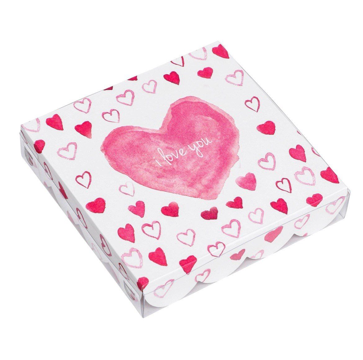 Коробка для печенья, "Любовь", 15 х 15 х 3 см