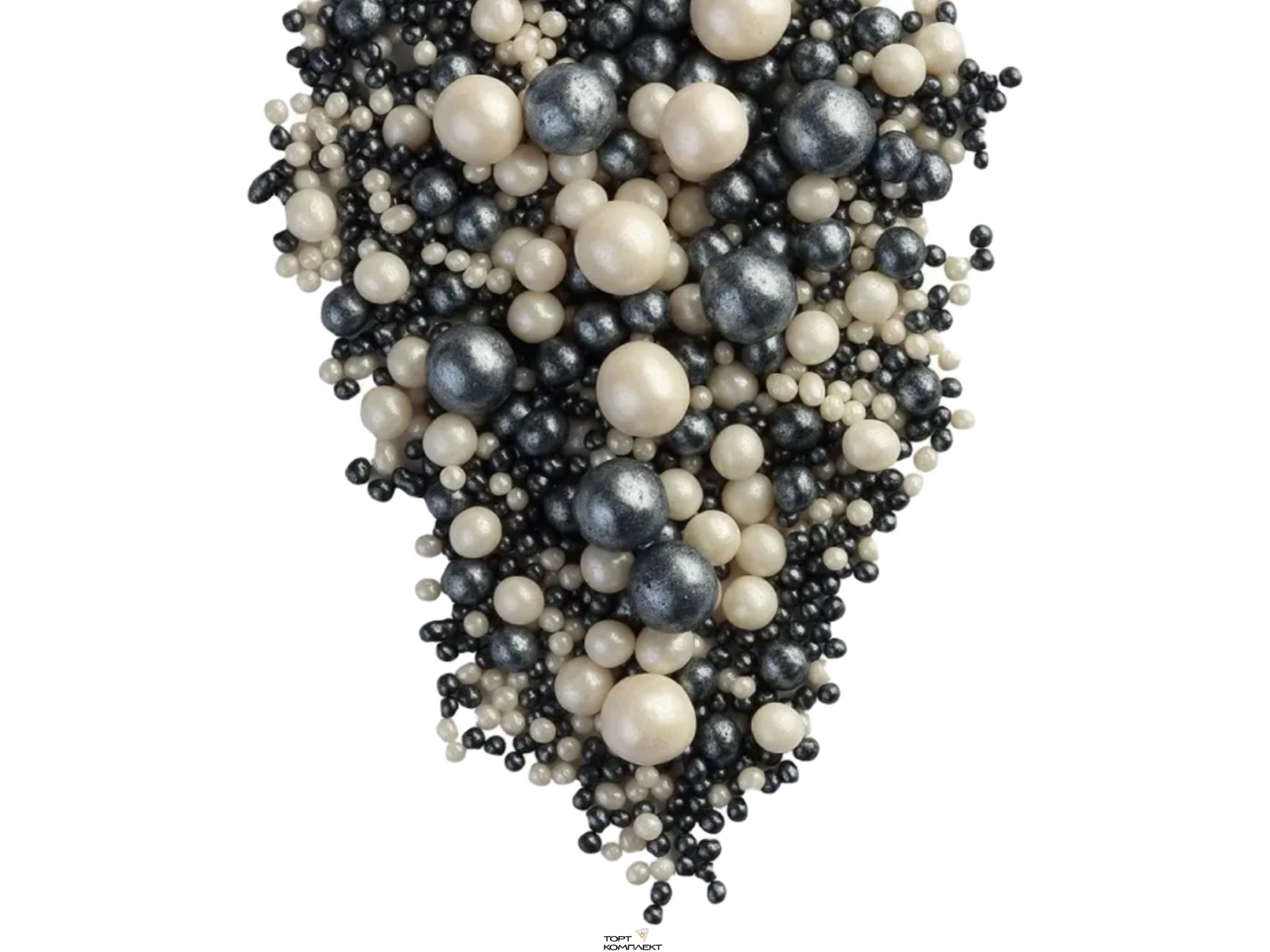 Посыпка рисовая Жемчуг микс №157 50гр