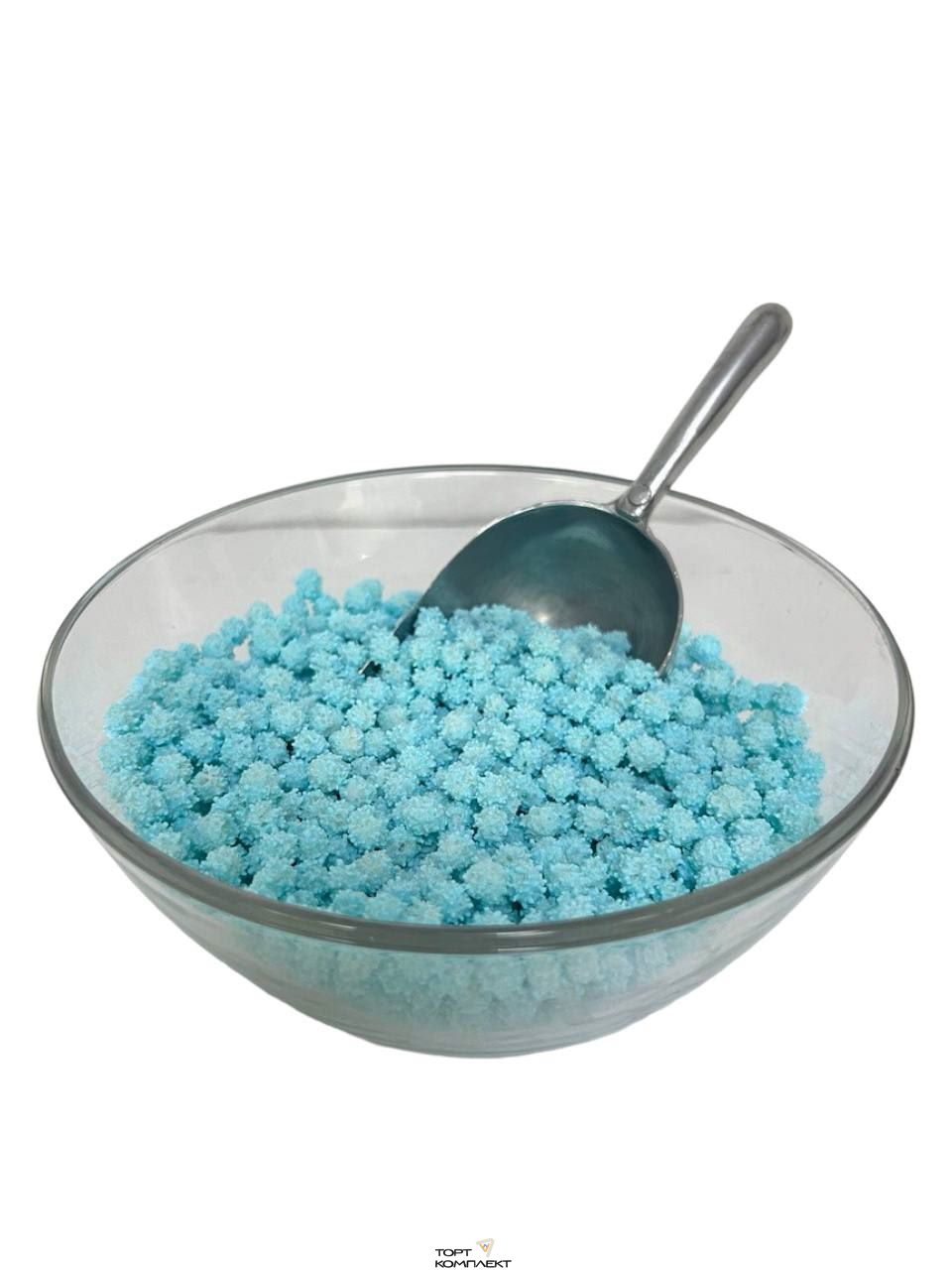 Посыпка  "Помпоны голубые "  50гр	