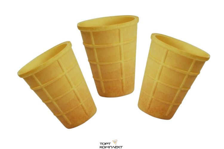 Вафельный стаканчик  8см 6шт