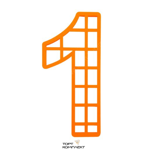 Форма   для торта  " Цифра 1  " 25см