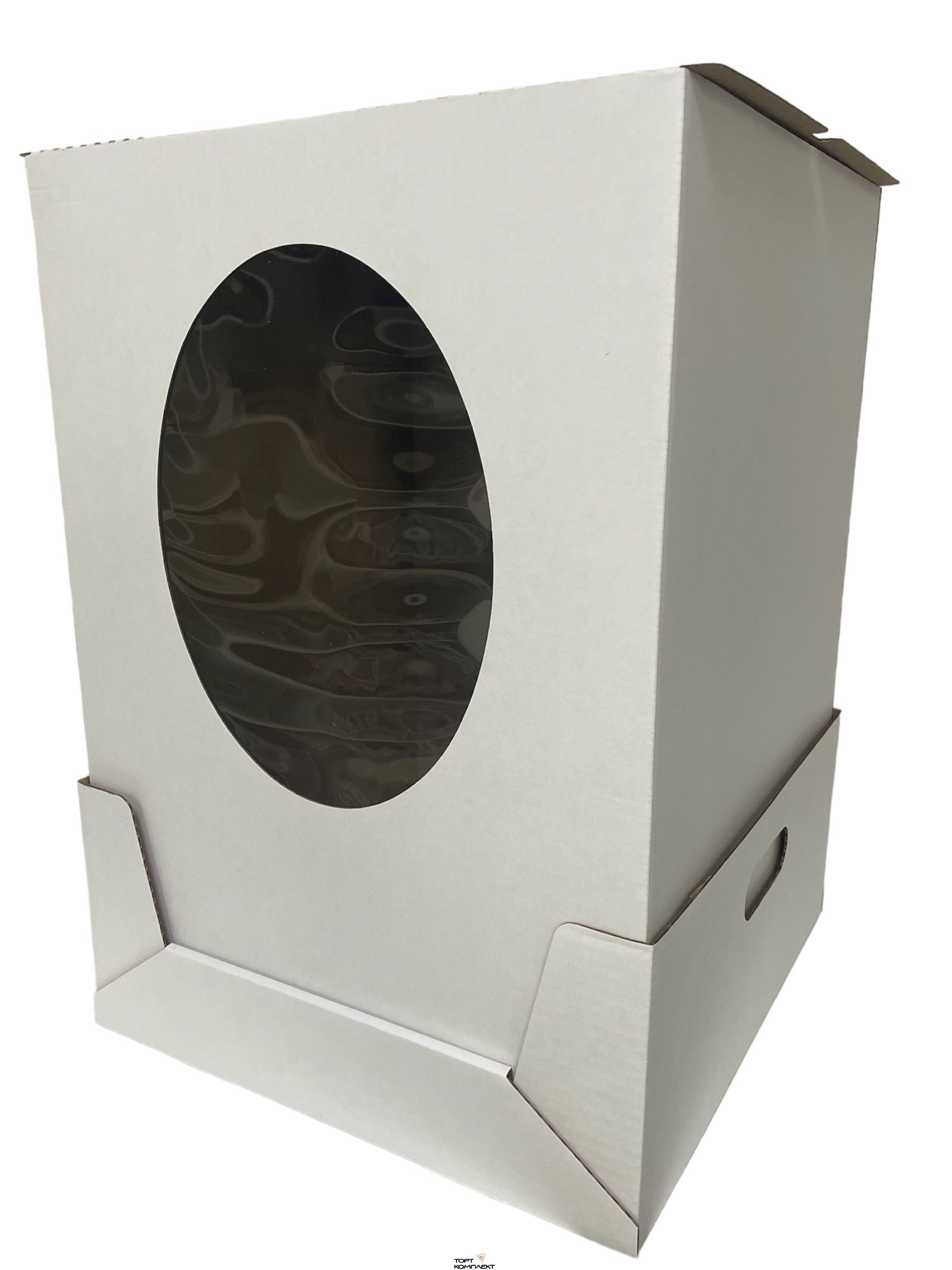 Коробка для торта ящик с окном 35/35/50см