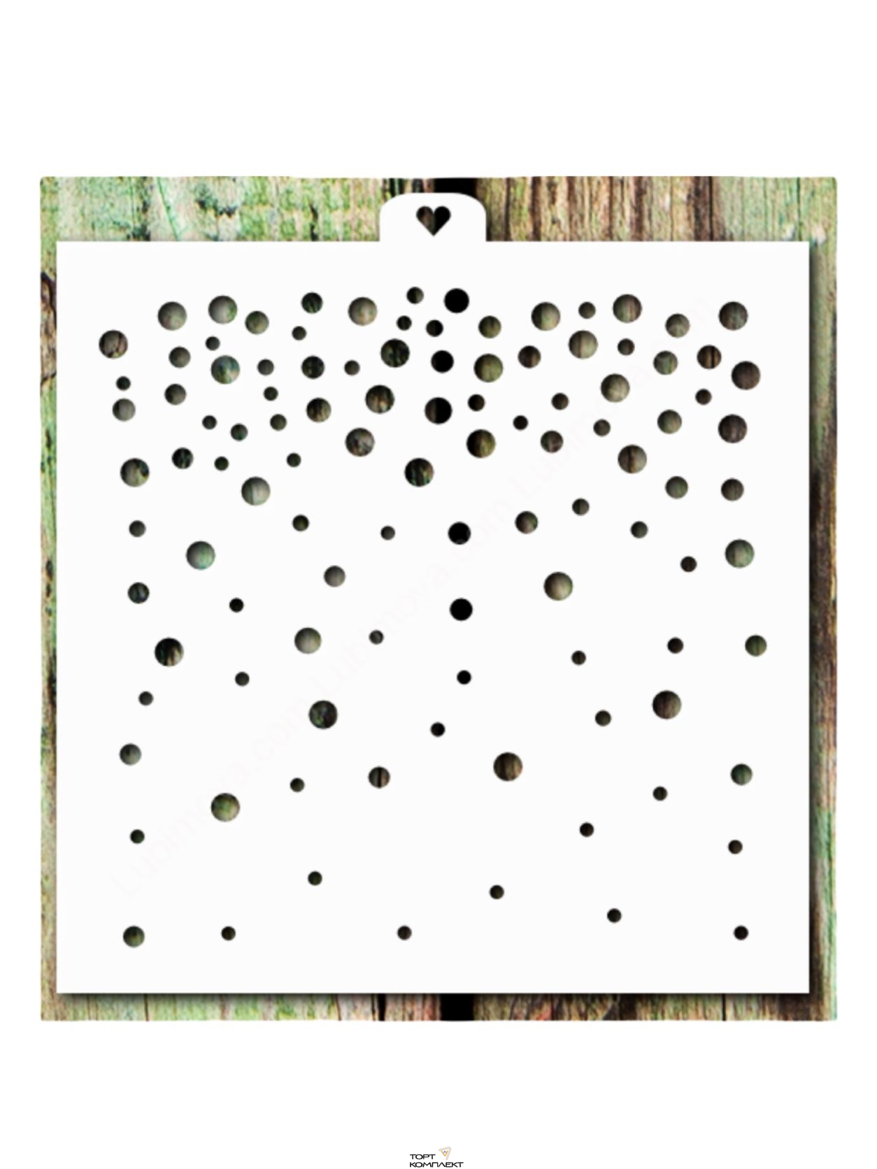 Трафарет " Конфетти 1 " 