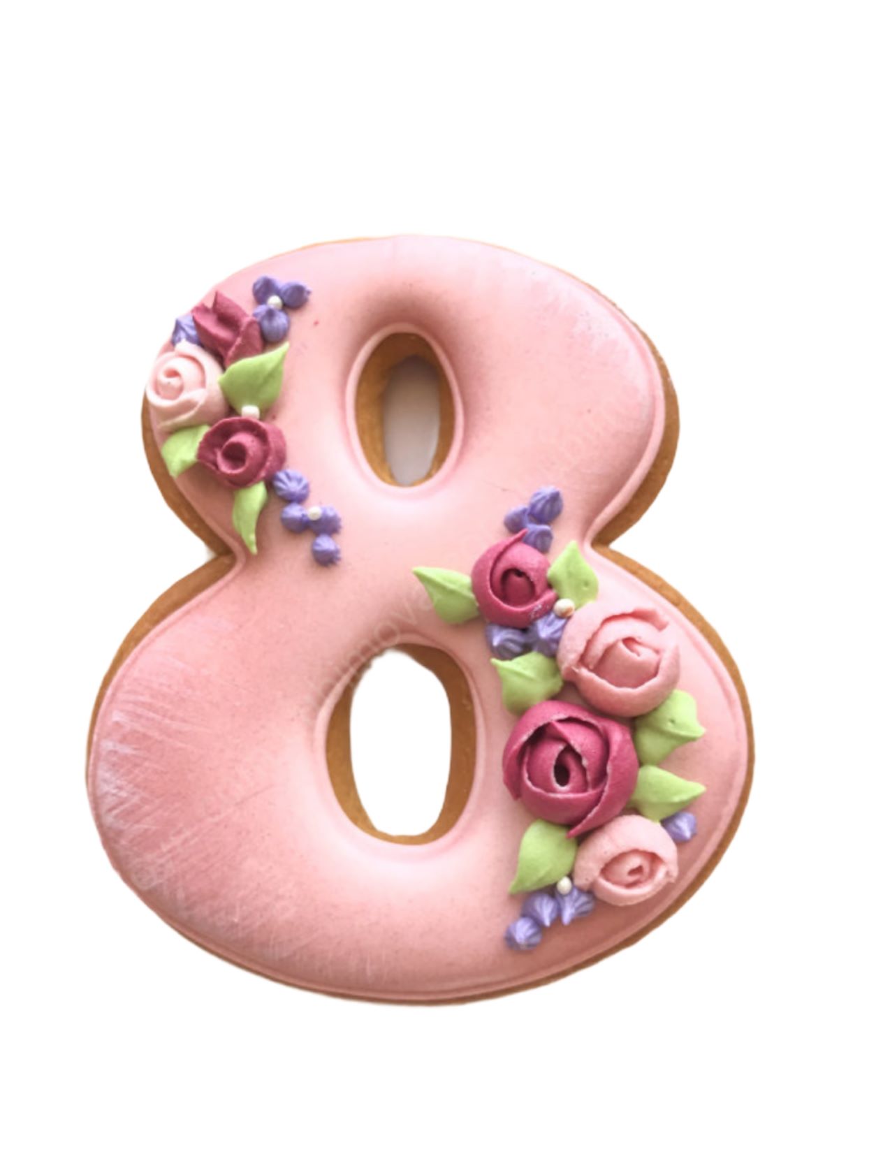 Форма  для пряников  " Цифра 8 №2" 10см