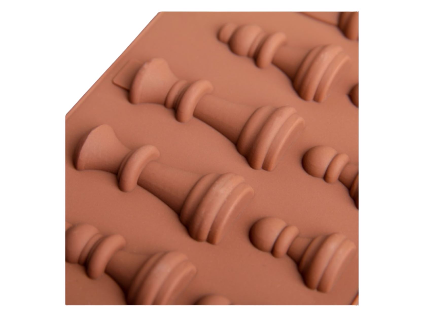 Форма силиконовая 16 ячеек 20,6x8,8x1 см "Шахматы"		