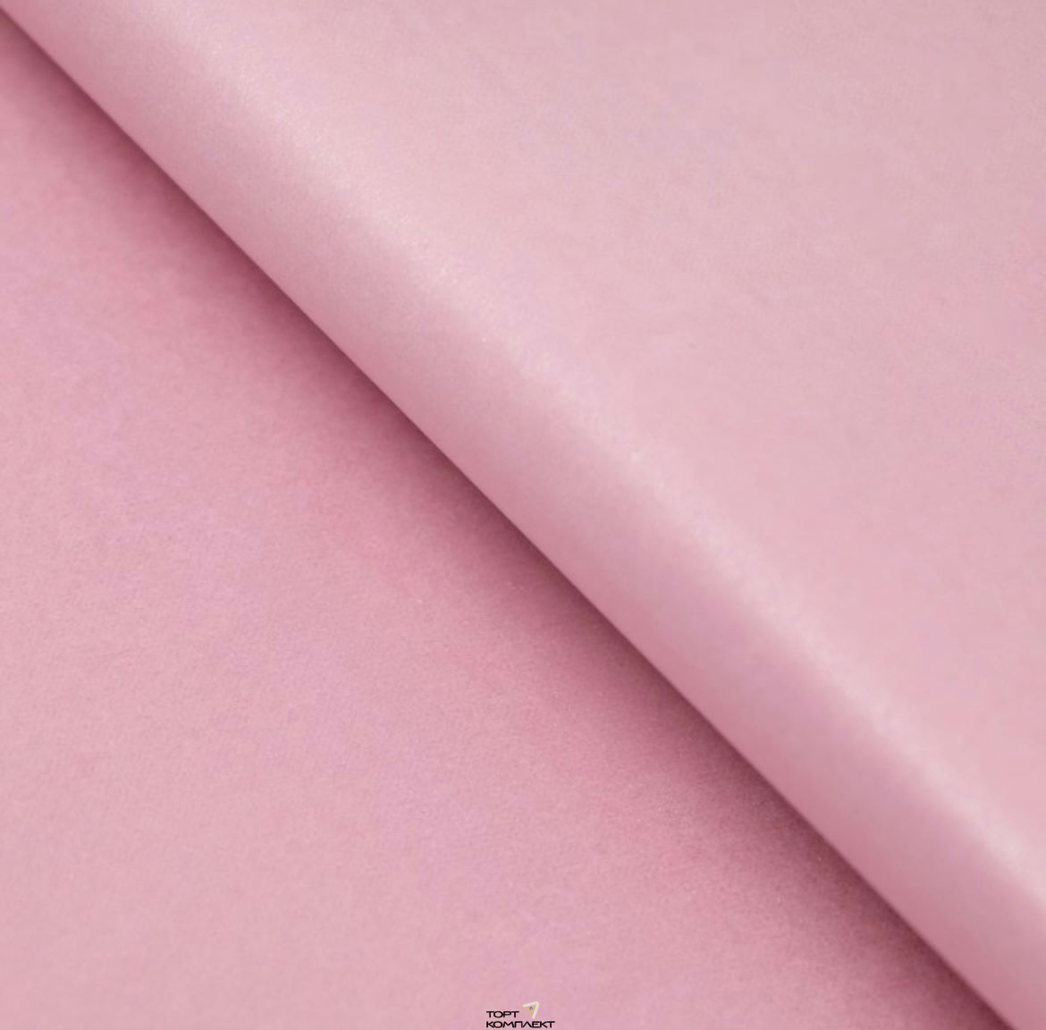 Бумага Тишью 50х66см Розовый перламутр10 лист.