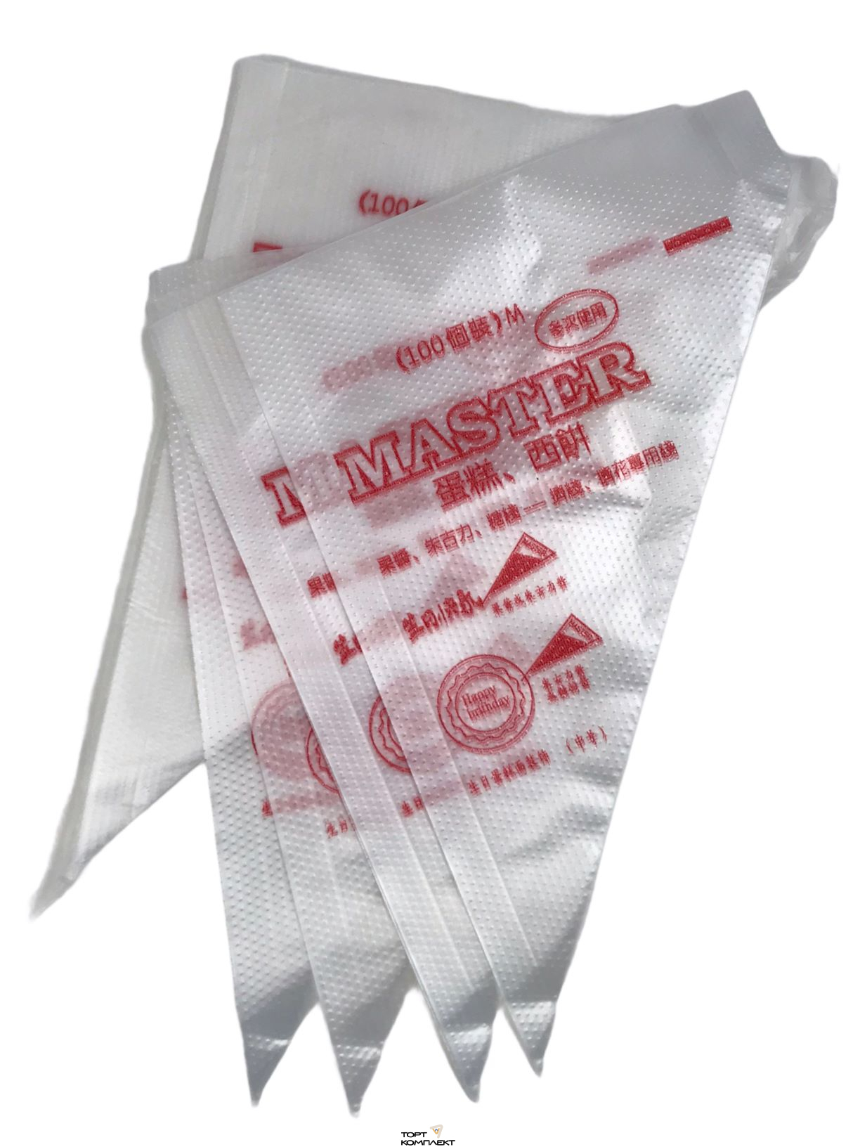 Мешки кондитерские 30см M 100шт