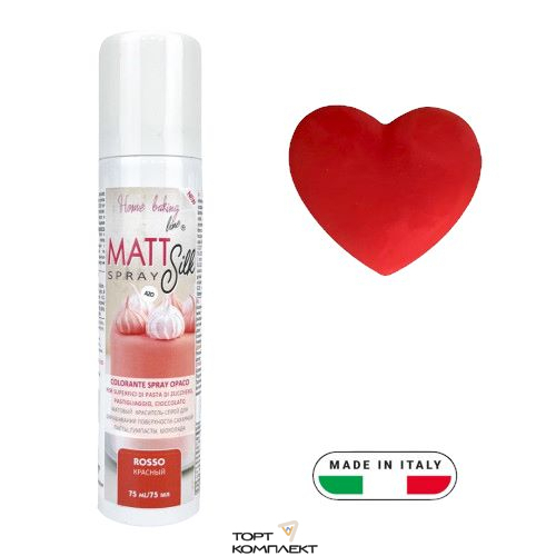 Краситель-спрей матовый Красный 75 мл