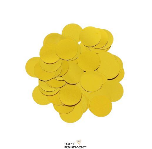 Наполнитель Конфетти золото 10гр