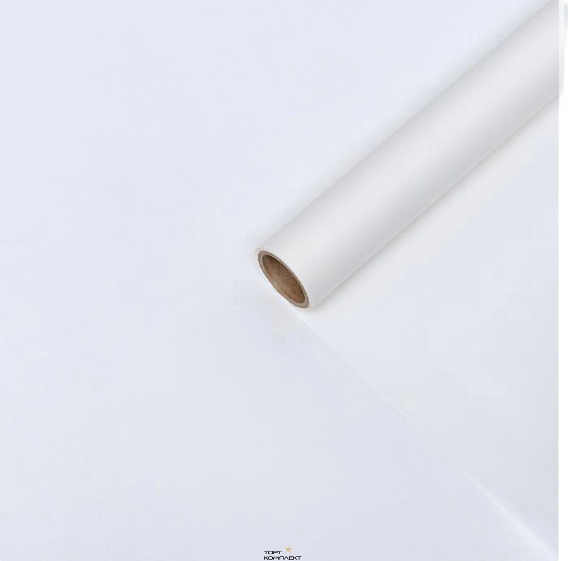 Бумага силиконизированная Белая  38см х 5 м