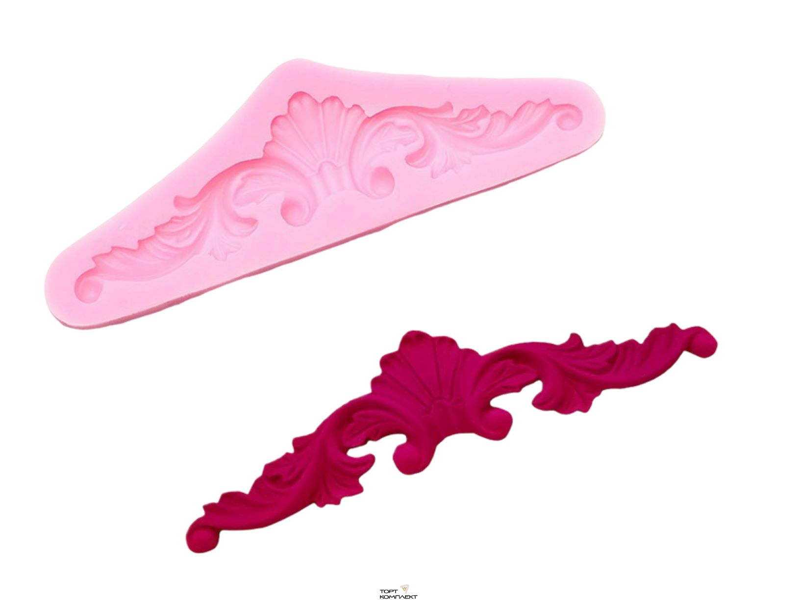 Молд 14,3х4,7х0,9 см "Лепнина"