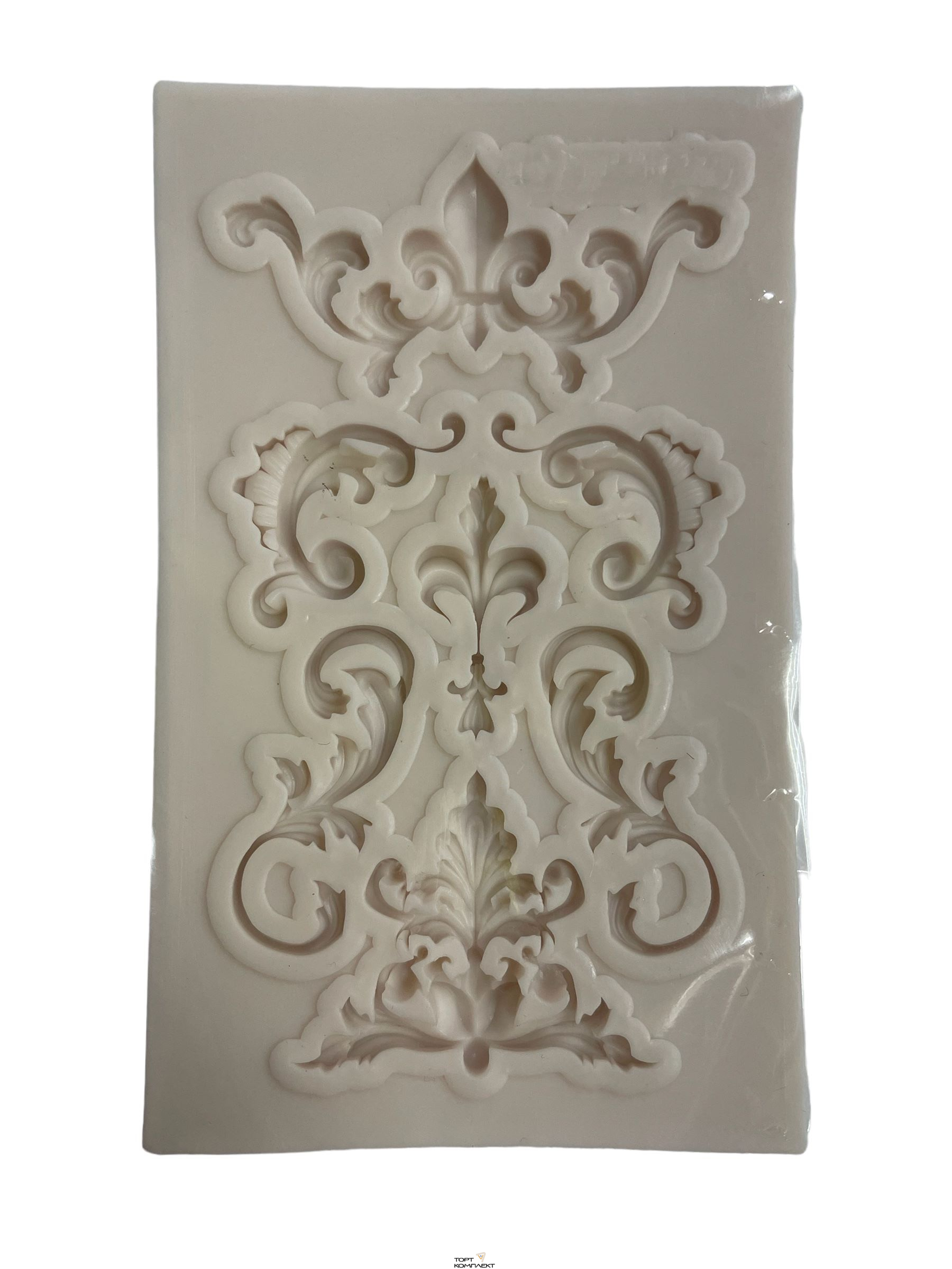 Молд 9,5х5,5х0,7 см "Лепные узоры"
