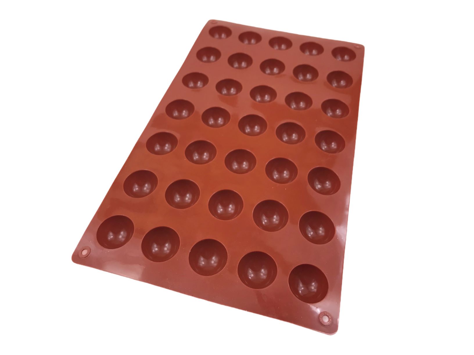 Форма силиконовая "Полусфера 2,5 см", 35 ячеек