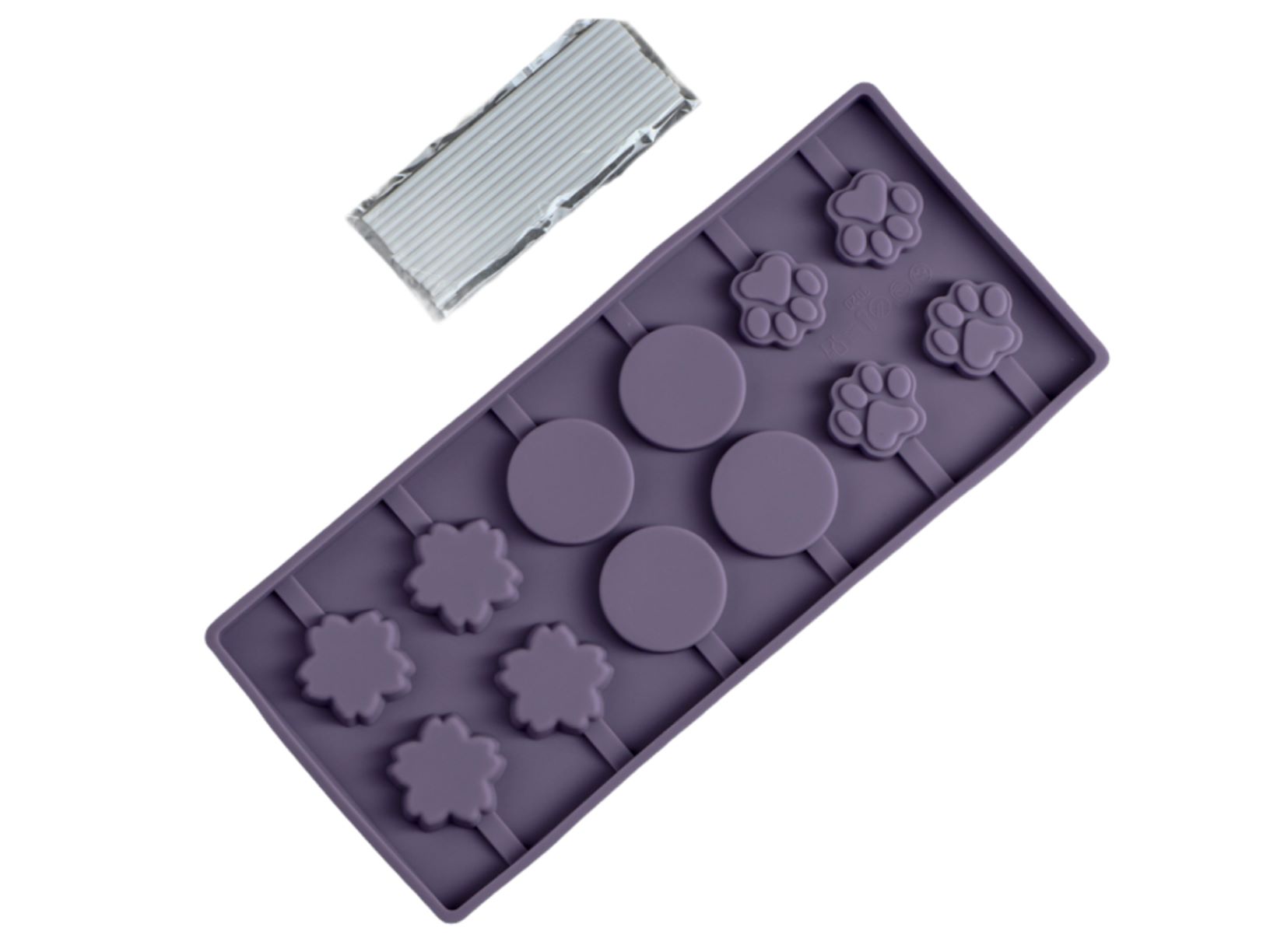 Форма для леденцов и мороженого 12 ячеек  "Вкусная сладость"