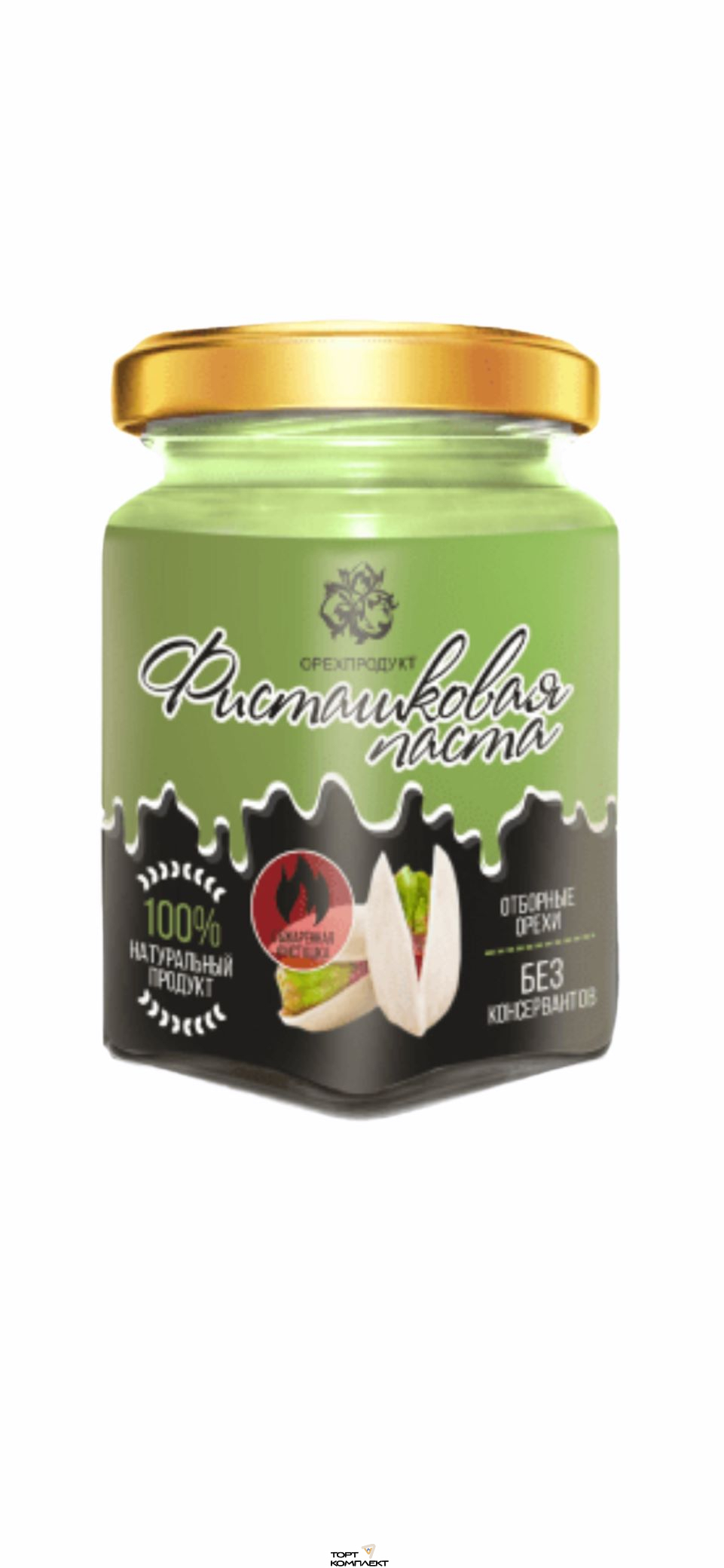 Паста Фисташковая Обжаренная 100% 200гр