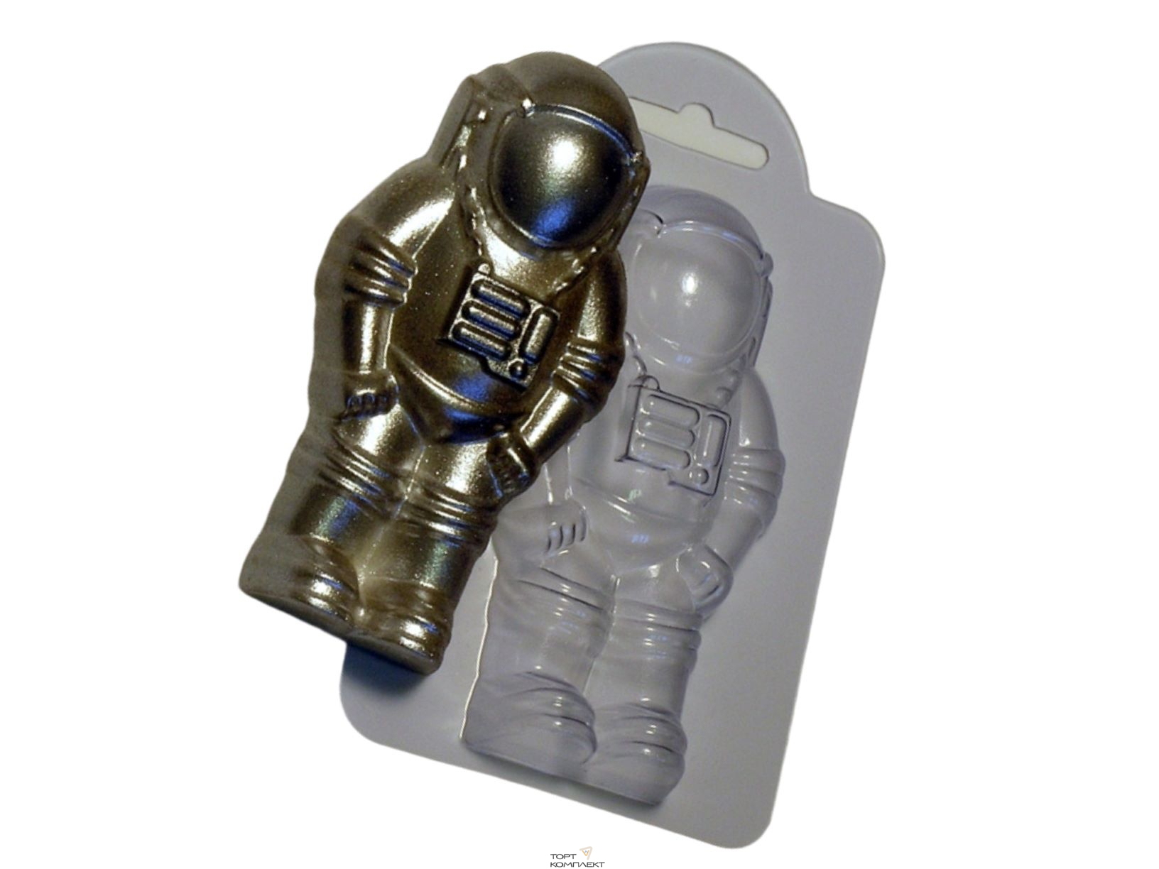 Форма пластиковая для шоколада "Астронавт " 