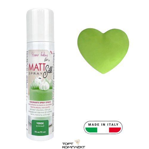 Краситель-спрей матовый Зеленый 75 мл