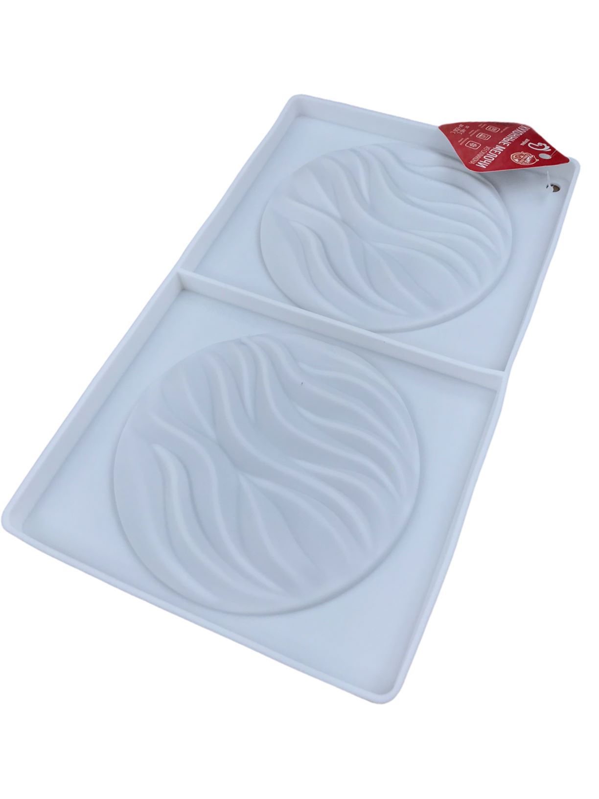 Форма для выпечки и муссовых десертов двойная  "Зебрано"