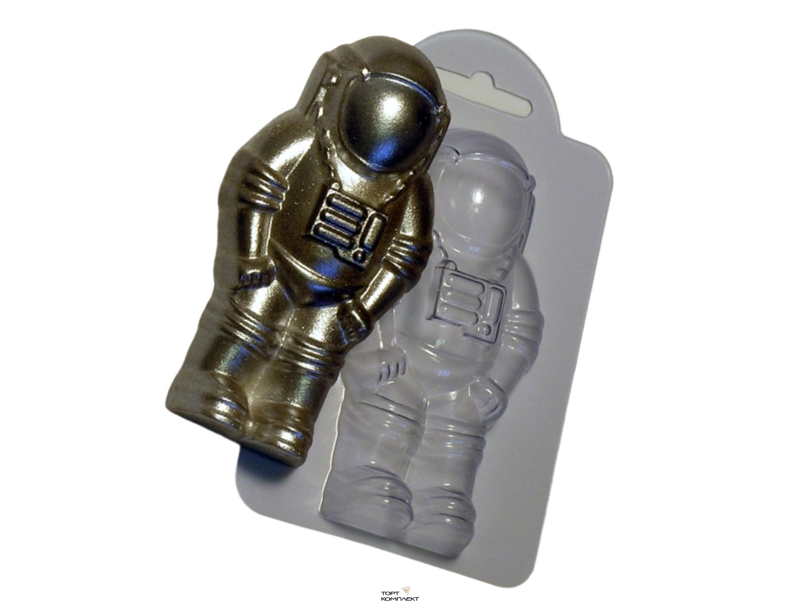 Форма пластиковая для шоколада "Астронавт " 