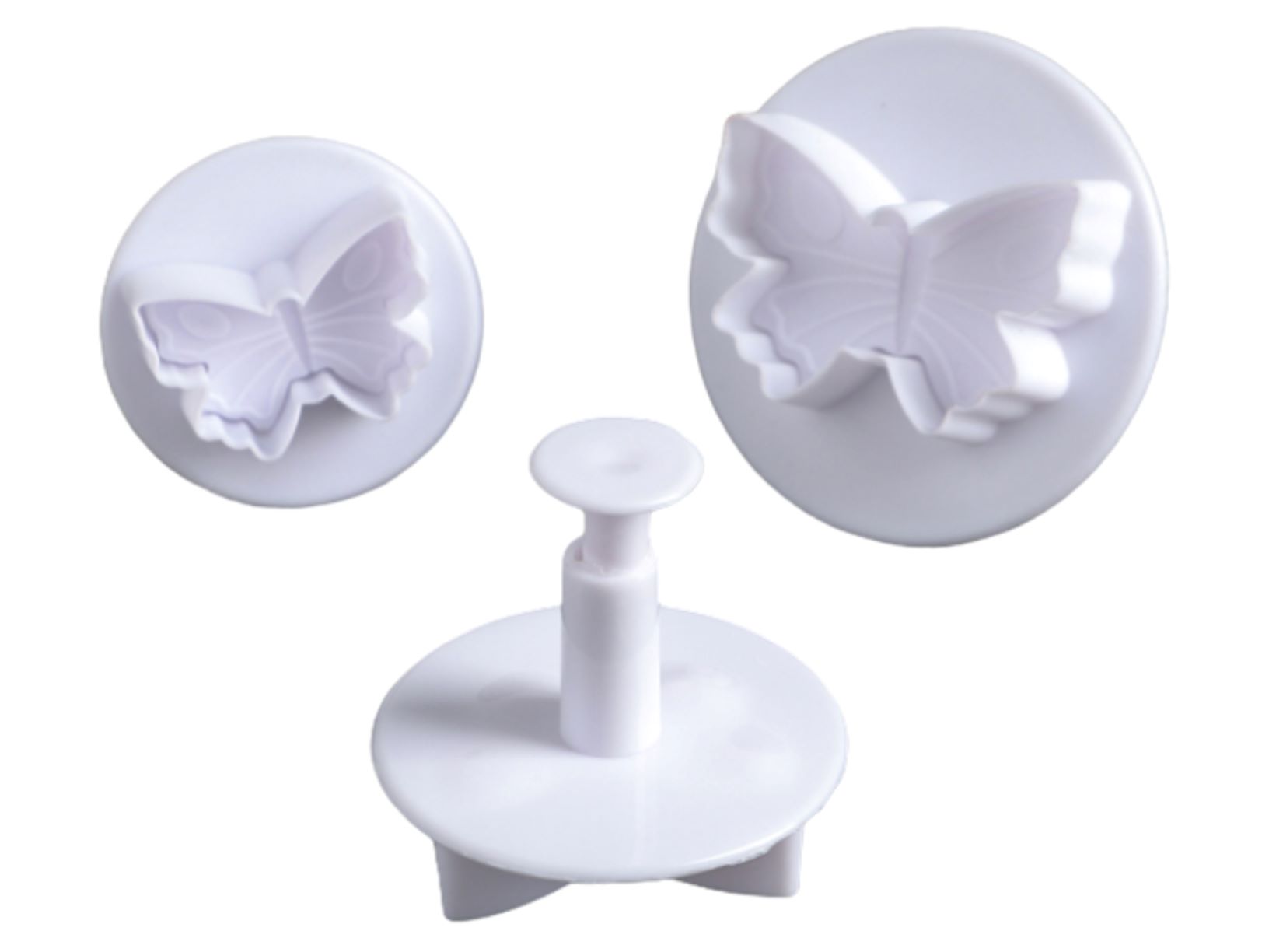 Набор плунжеров кондитерских 3 шт d 4/5/6 см "Бабочка" 