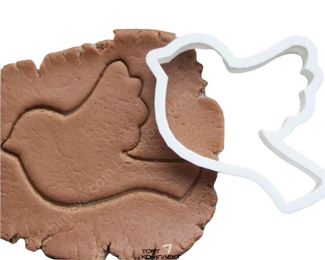 Форма для пряников  "Голубь" 8см